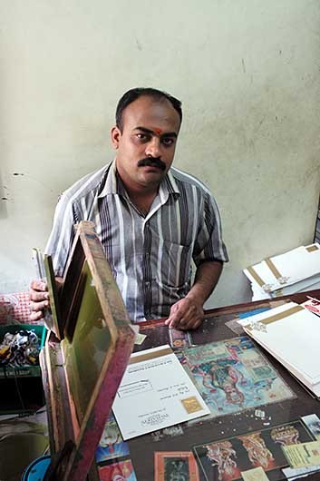 バンガロール 街の印刷屋