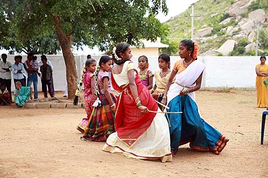 Bengaluru CSR活動＠Maharaja Katte Village, Kanakapura