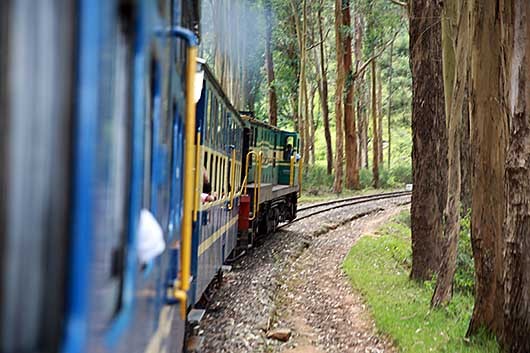 ニルギリ山岳鉄道 Coonoor-Udhagamandalam